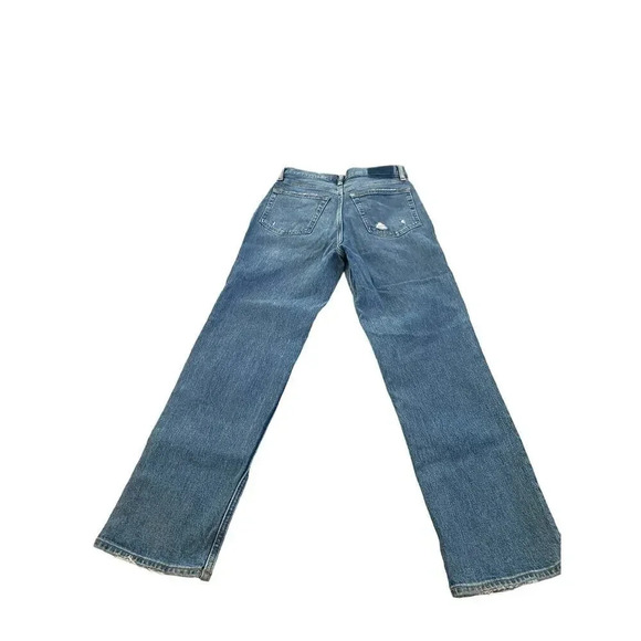 Abercrombie & Fitch The 90s Straight Ultra High Rise Denim Jeans Size 28/6s - Picture 3 of 7